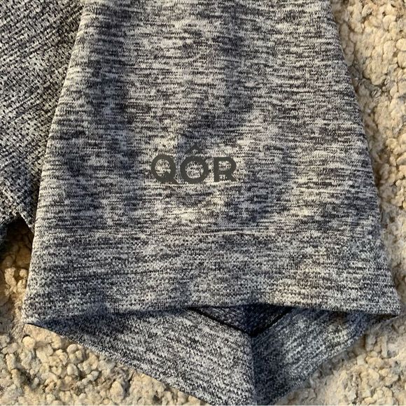 Qor Dark Heather Gray Performance Short Sleeve Shirts Small - Picture 7 of 9